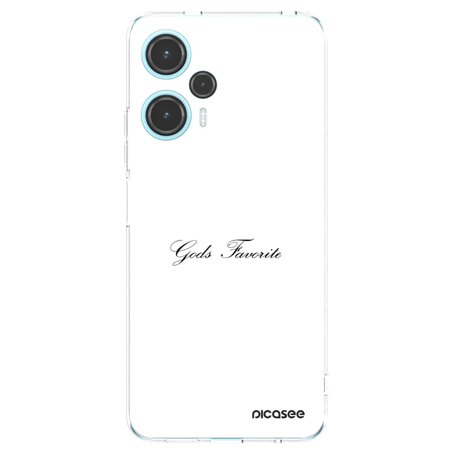 Picasee silikonowe przeźroczyste etui na Xiaomi Poco F5 - Gods Favorite