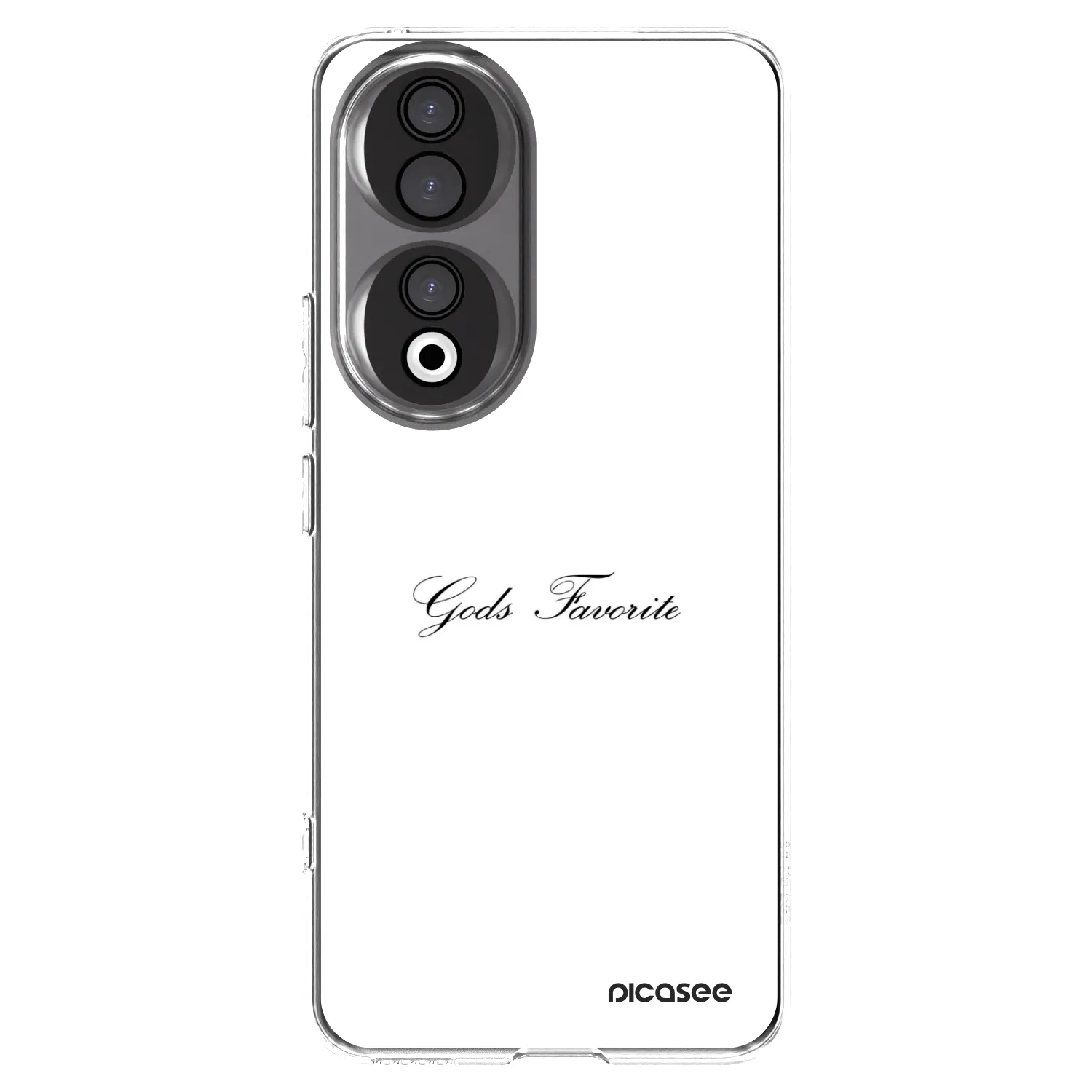 Picasee silikonowe przeźroczyste etui na Honor 90 5G - Gods Favorite