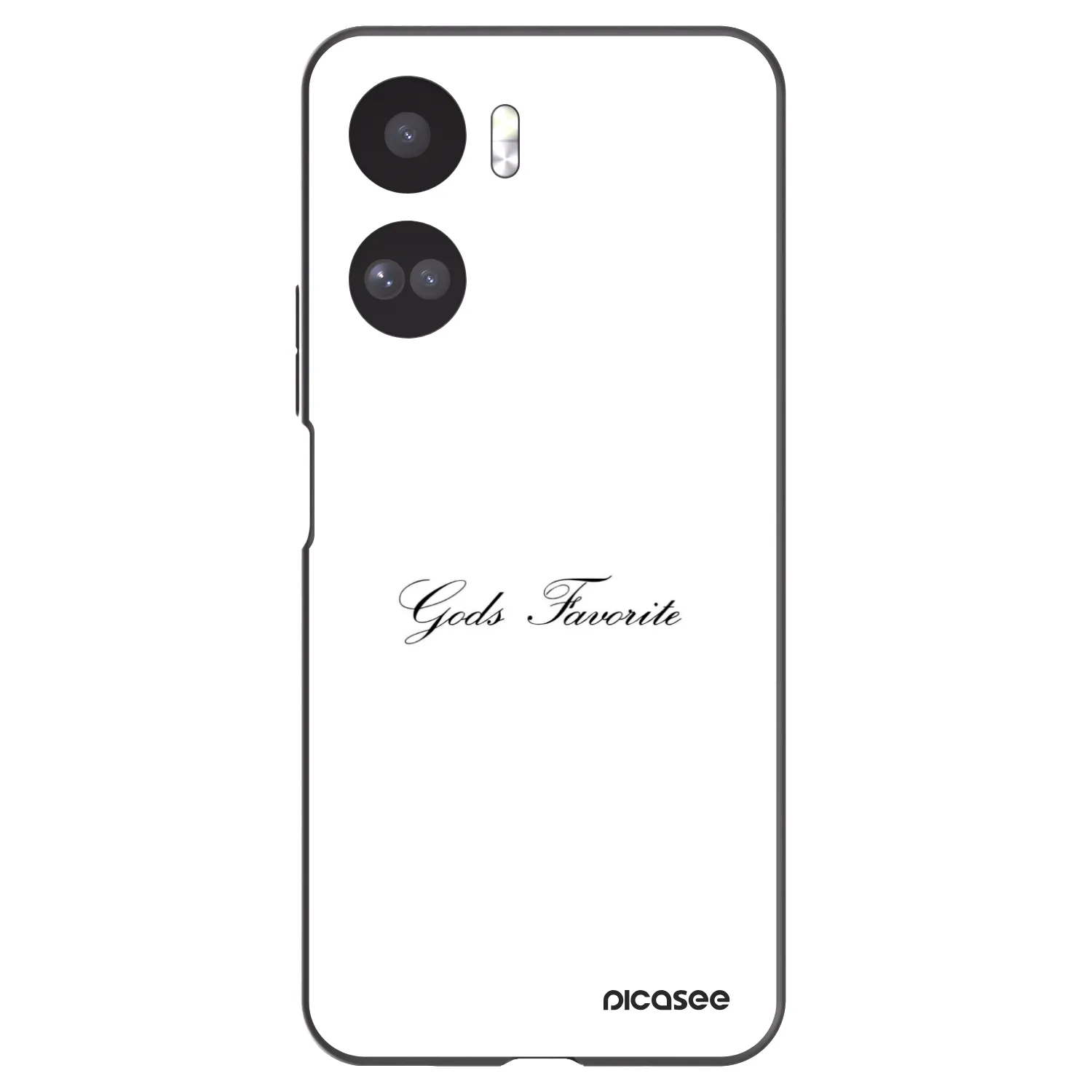 Picasee silikonowe czarne etui na Honor 90 Lite 5G - Gods Favorite