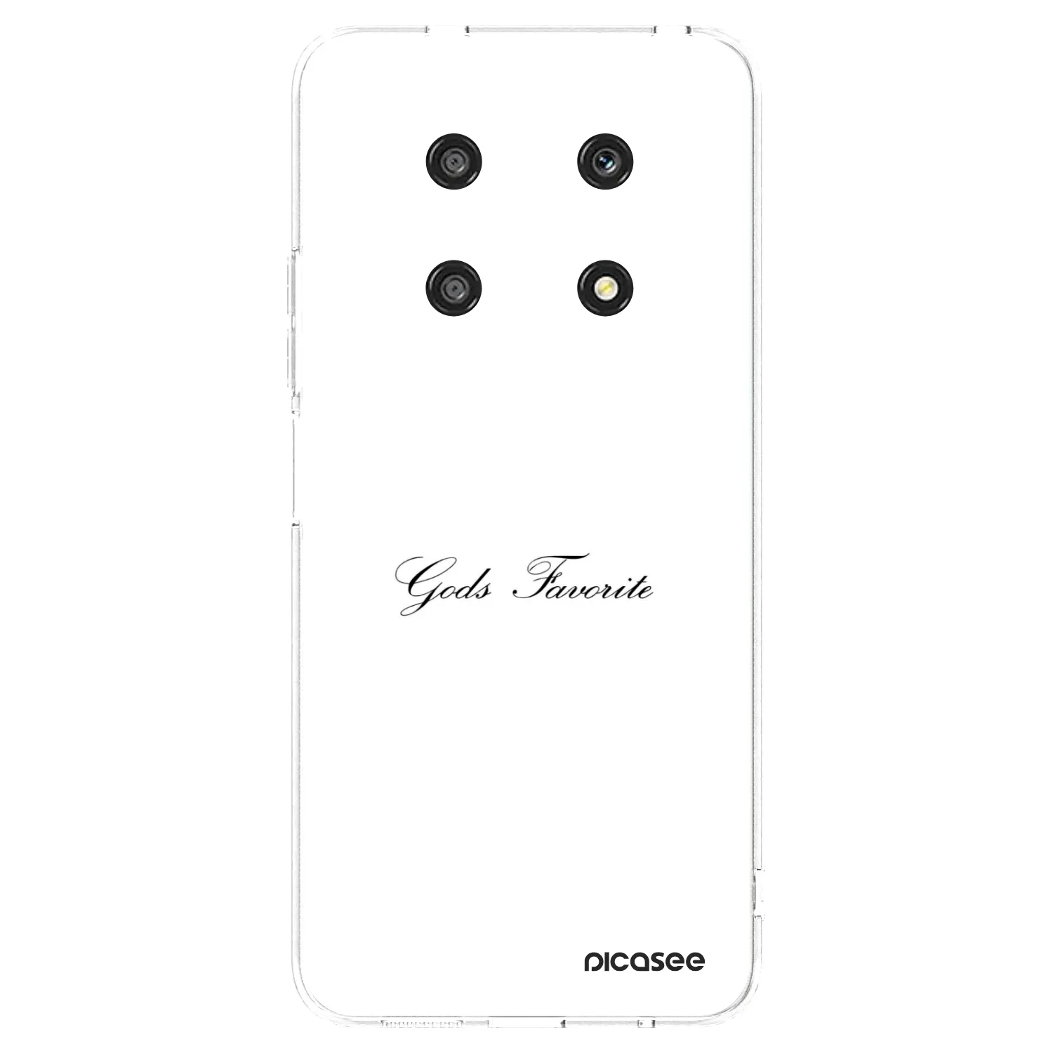 Picasee silikonowe przeźroczyste etui na Honor Magic4 Lite 5G - Gods Favorite