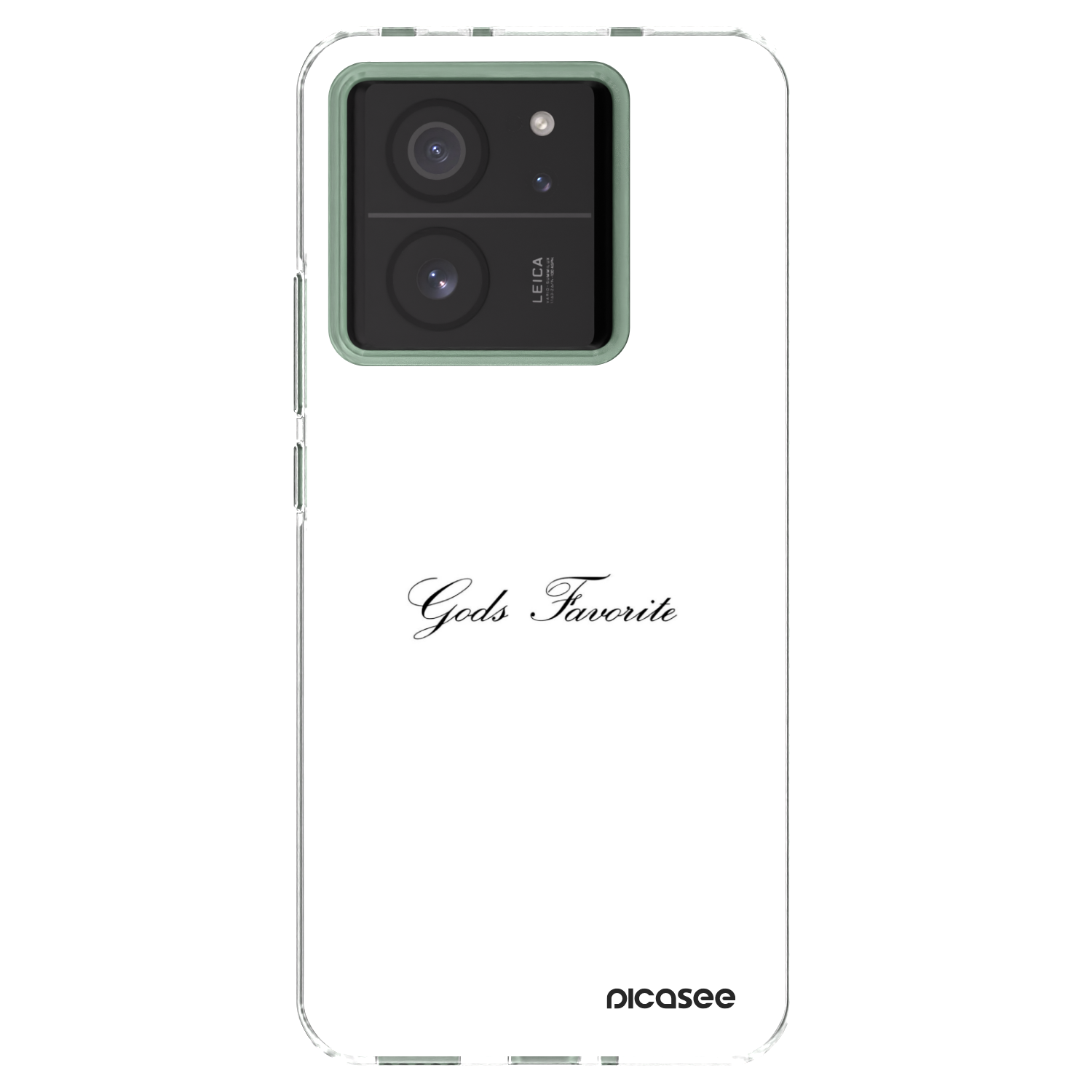 Picasee silikonowe przeźroczyste etui na Xiaomi 13T Pro - Gods Favorite