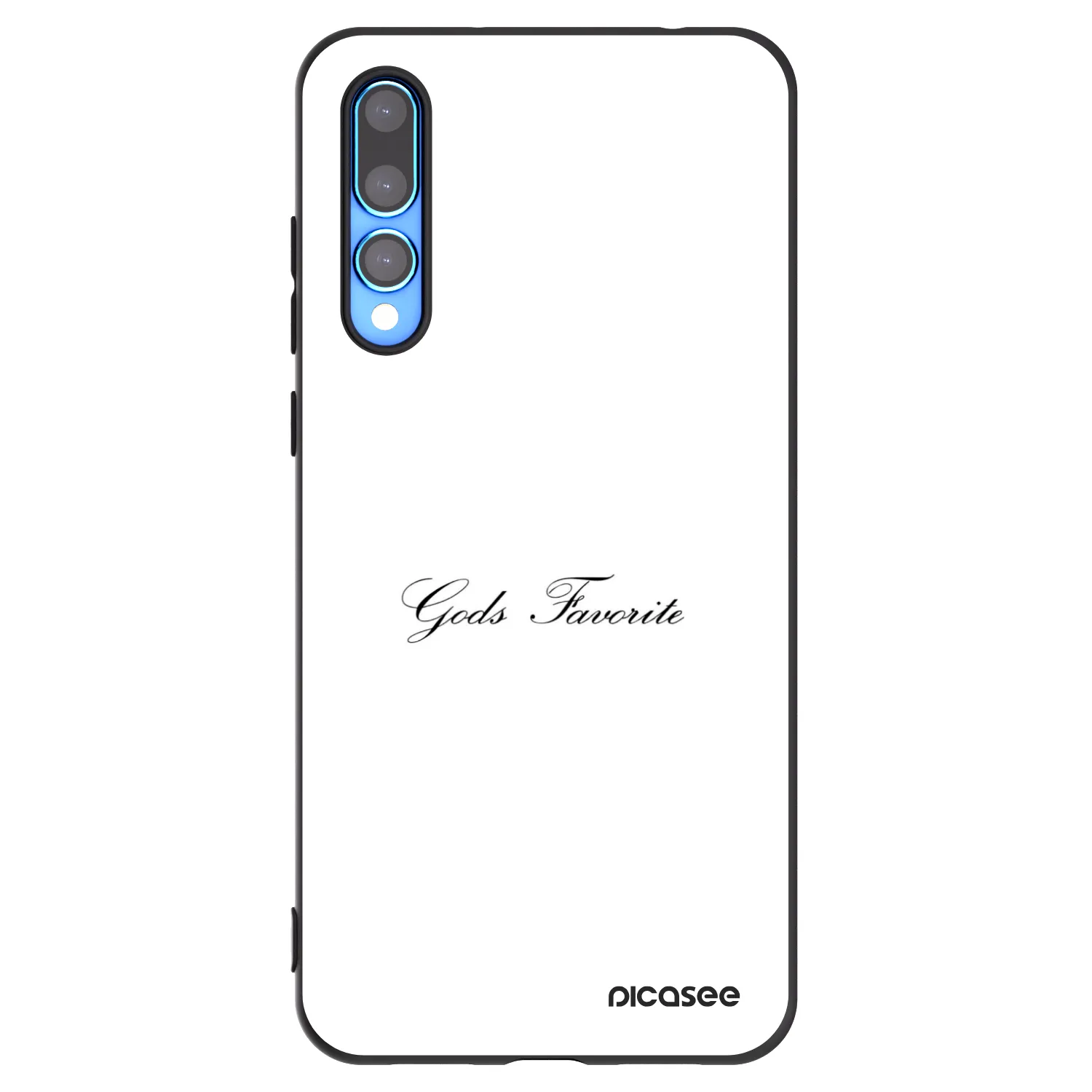 Picasee silikonowe czarne etui na Huawei P20 Pro - Gods Favorite