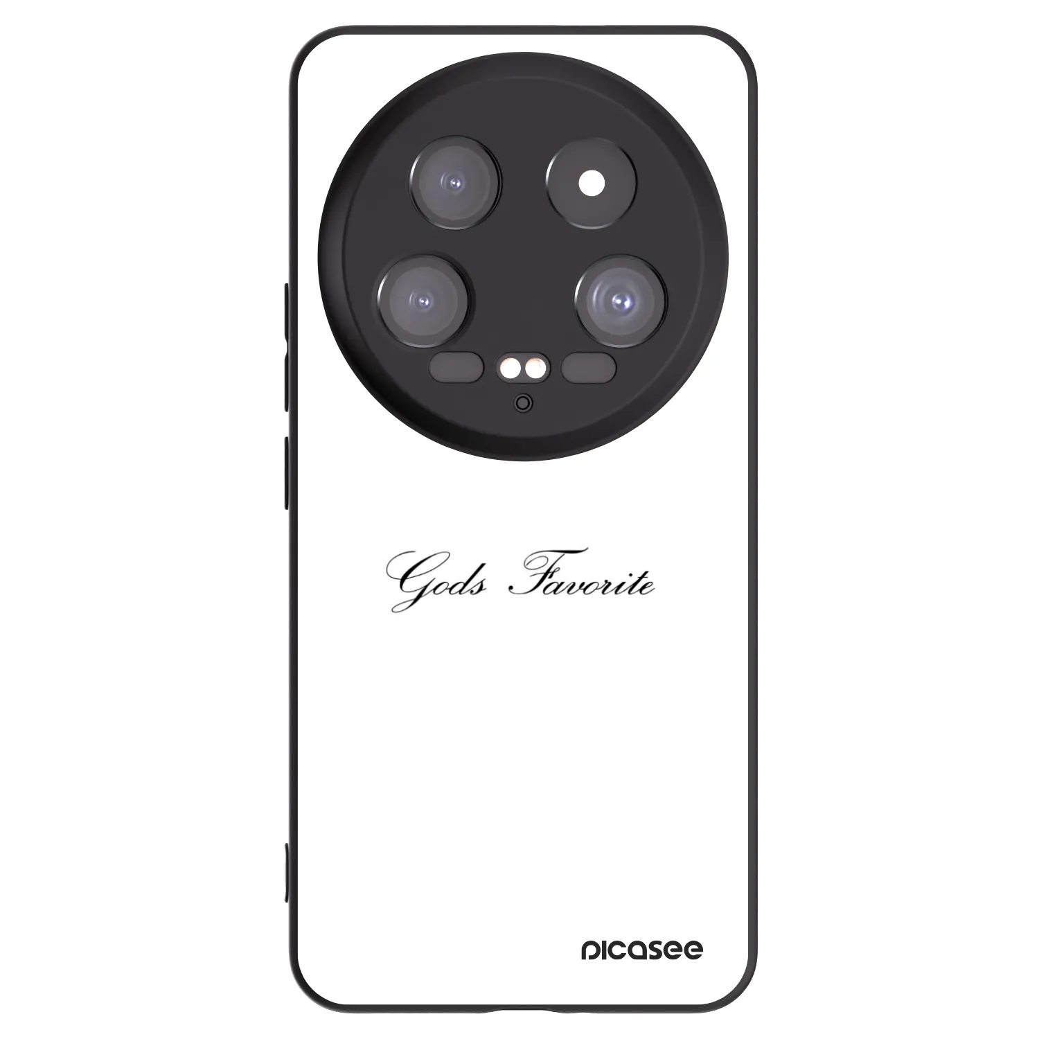 Picasee silikonowe czarne etui na Xiaomi 14 Ultra - Gods Favorite