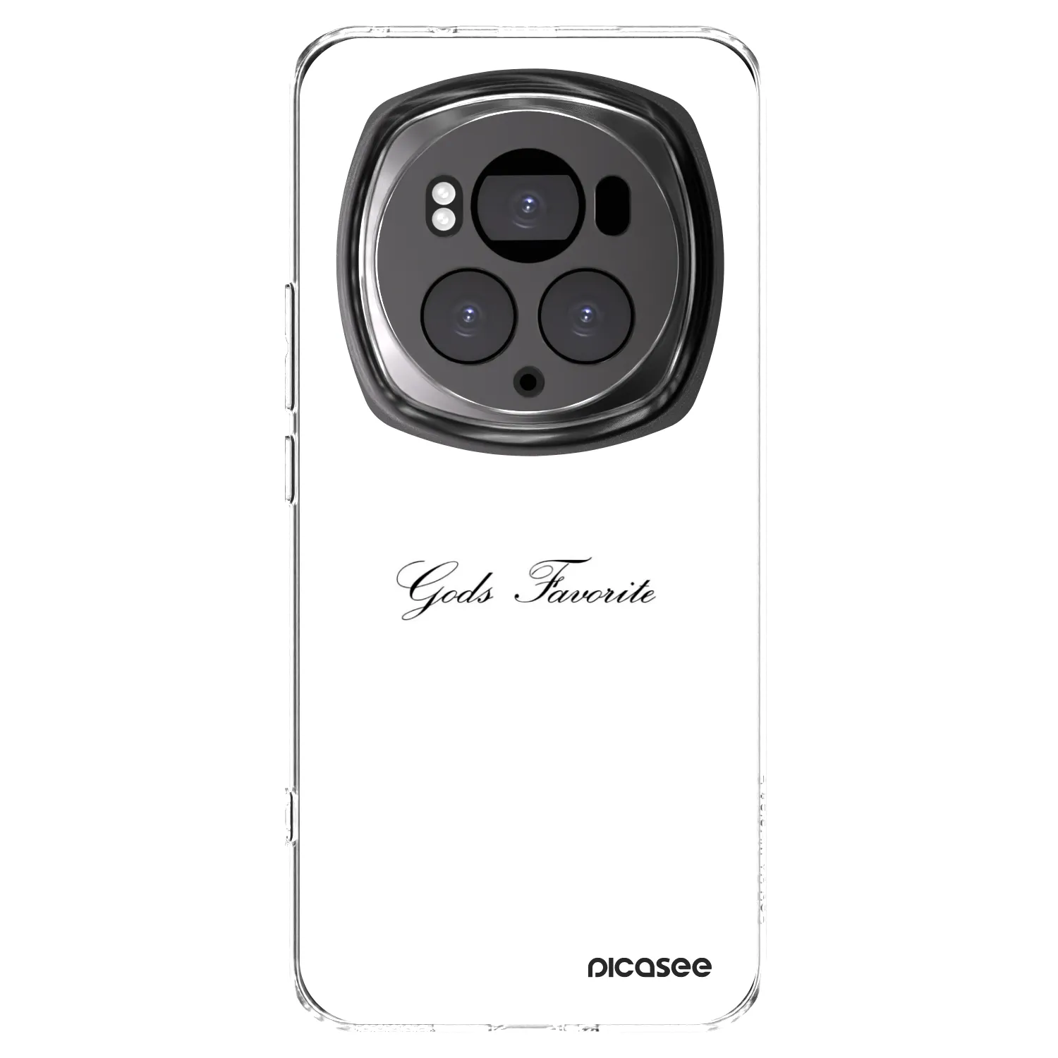 Picasee silikonowe przeźroczyste etui na Honor Magic6 Pro - Gods Favorite