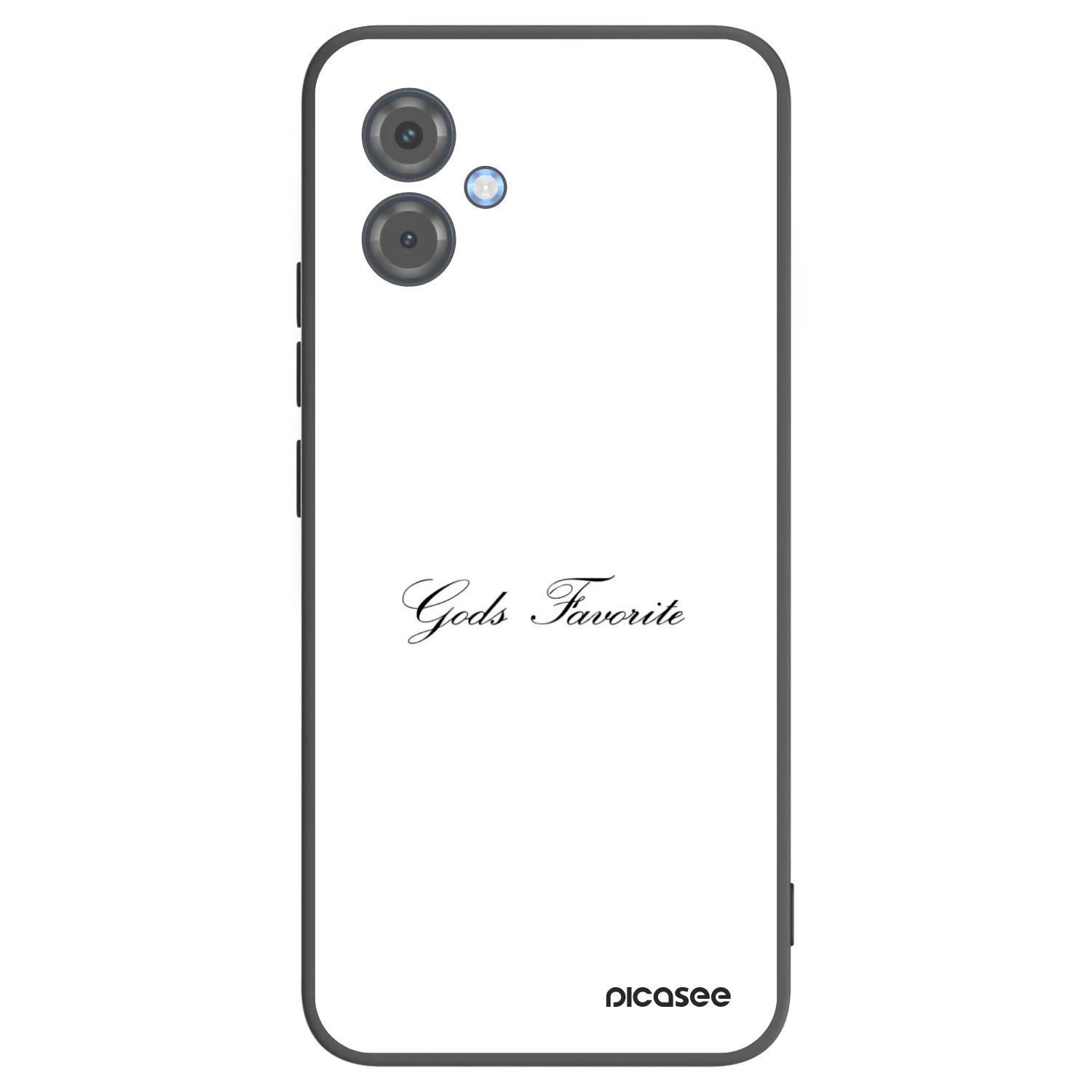 Picasee silikonowe czarne etui na Motorola Moto G14 - Gods Favorite