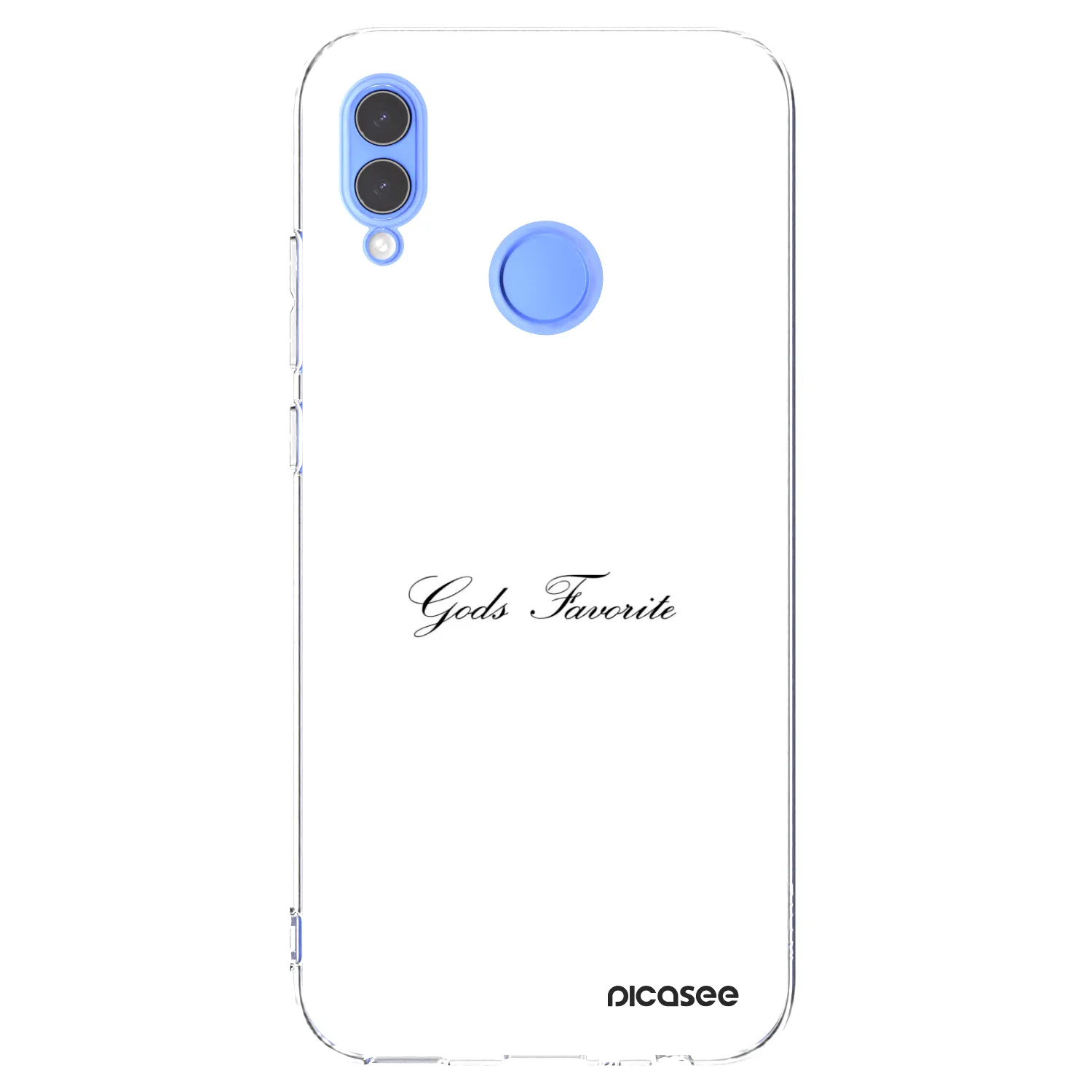 Picasee silikonowe przeźroczyste etui na Honor 10 Lite - Gods Favorite