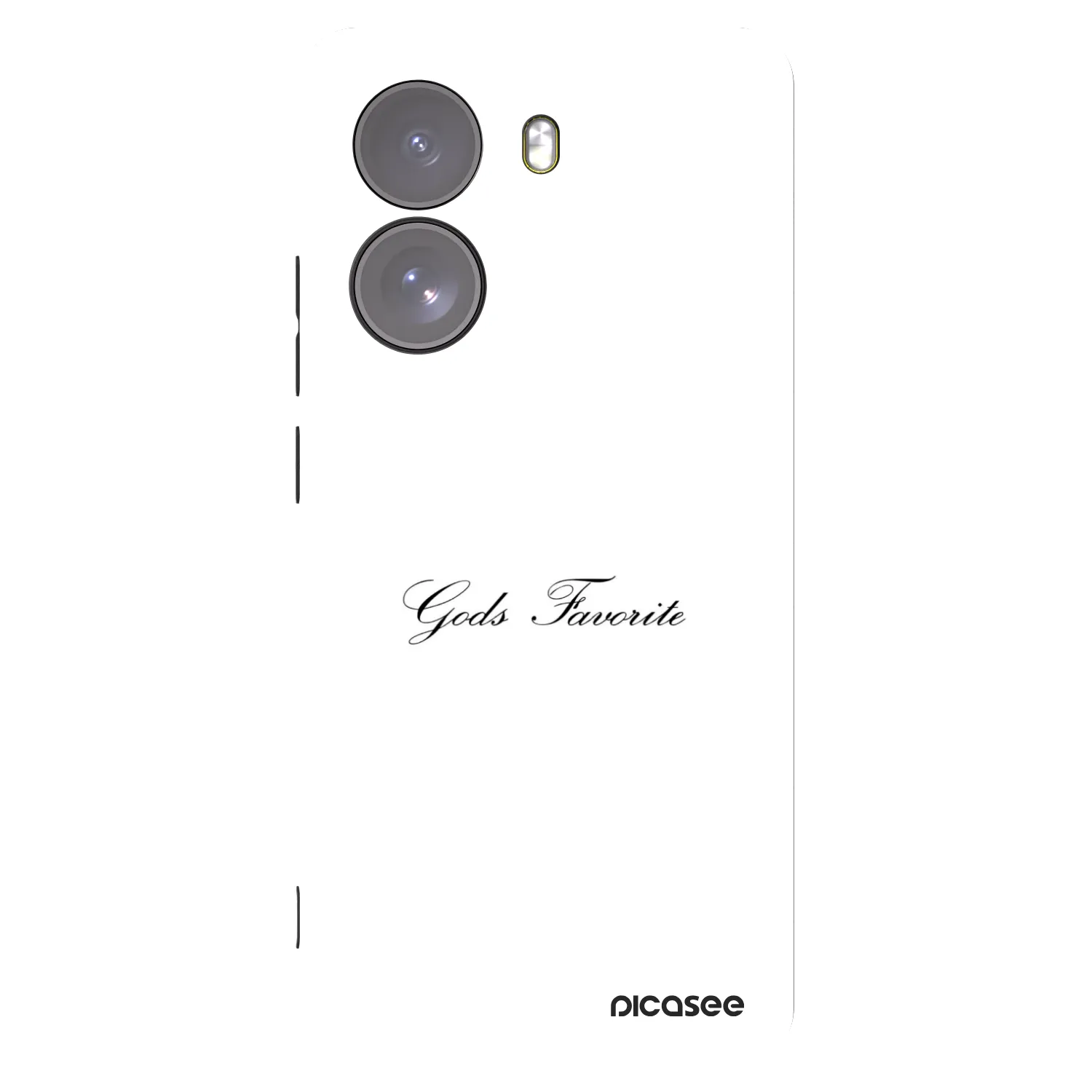 Picasee silikonowe czarne etui na Xiaomi Poco X7 - Gods Favorite