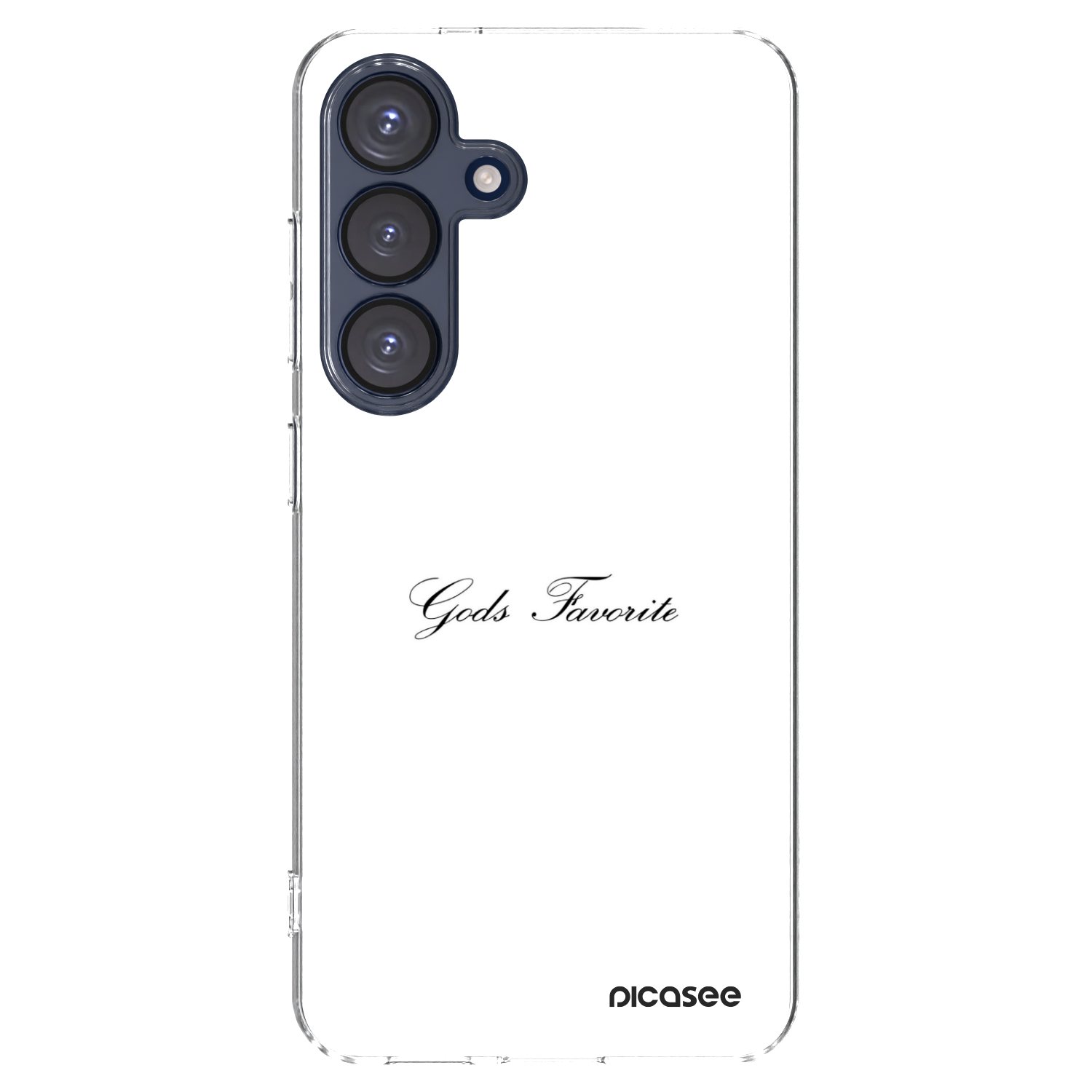 Picasee silikonowe przeźroczyste etui na Samsung Galaxy S25 5G - Gods Favorite