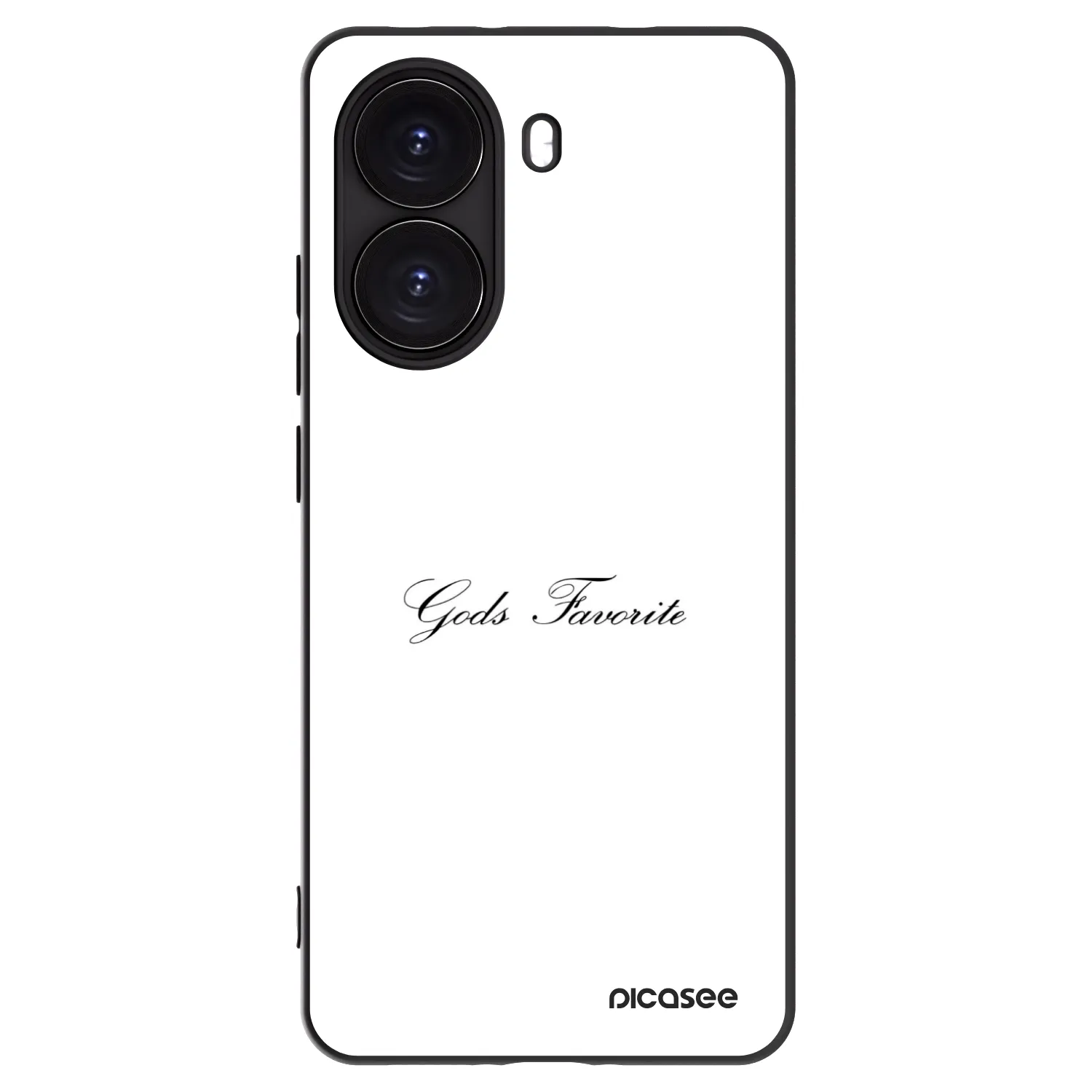 Picasee silikonowe czarne etui na Xiaomi Poco X7 Pro 5G - Gods Favorite