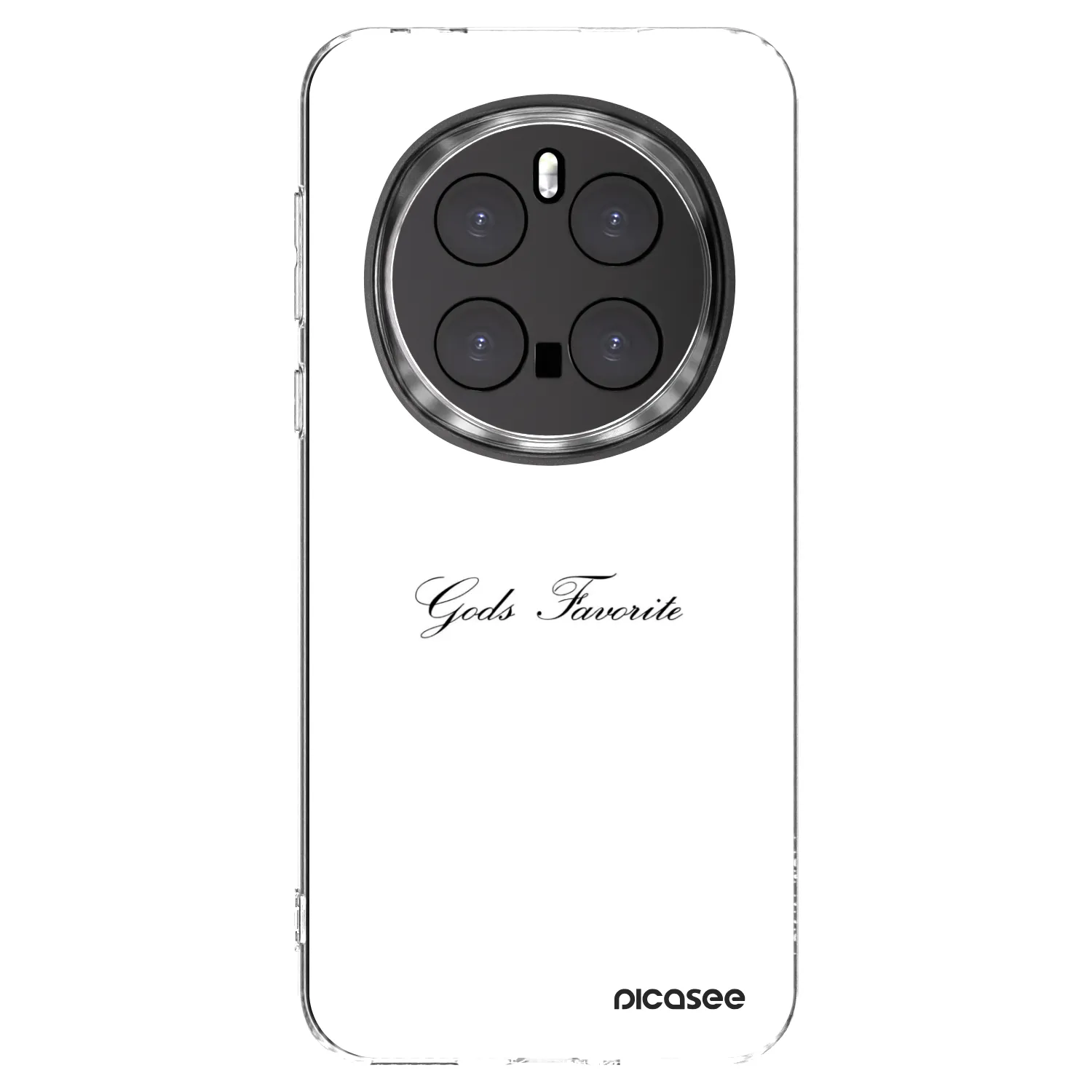 Picasee silikonowe przeźroczyste etui na Honor Magic7 Pro 5G - Gods Favorite
