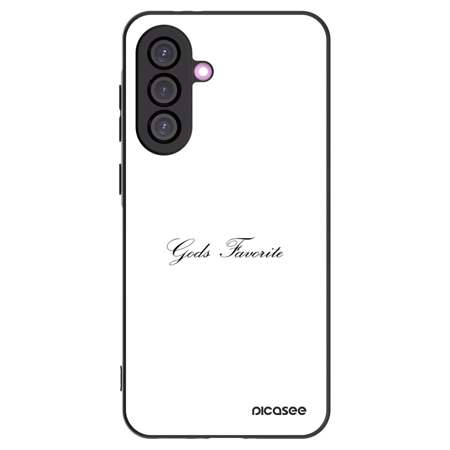 Picasee silikonowe czarne etui na Samsung Galaxy A56 5G A566B - Gods Favorite