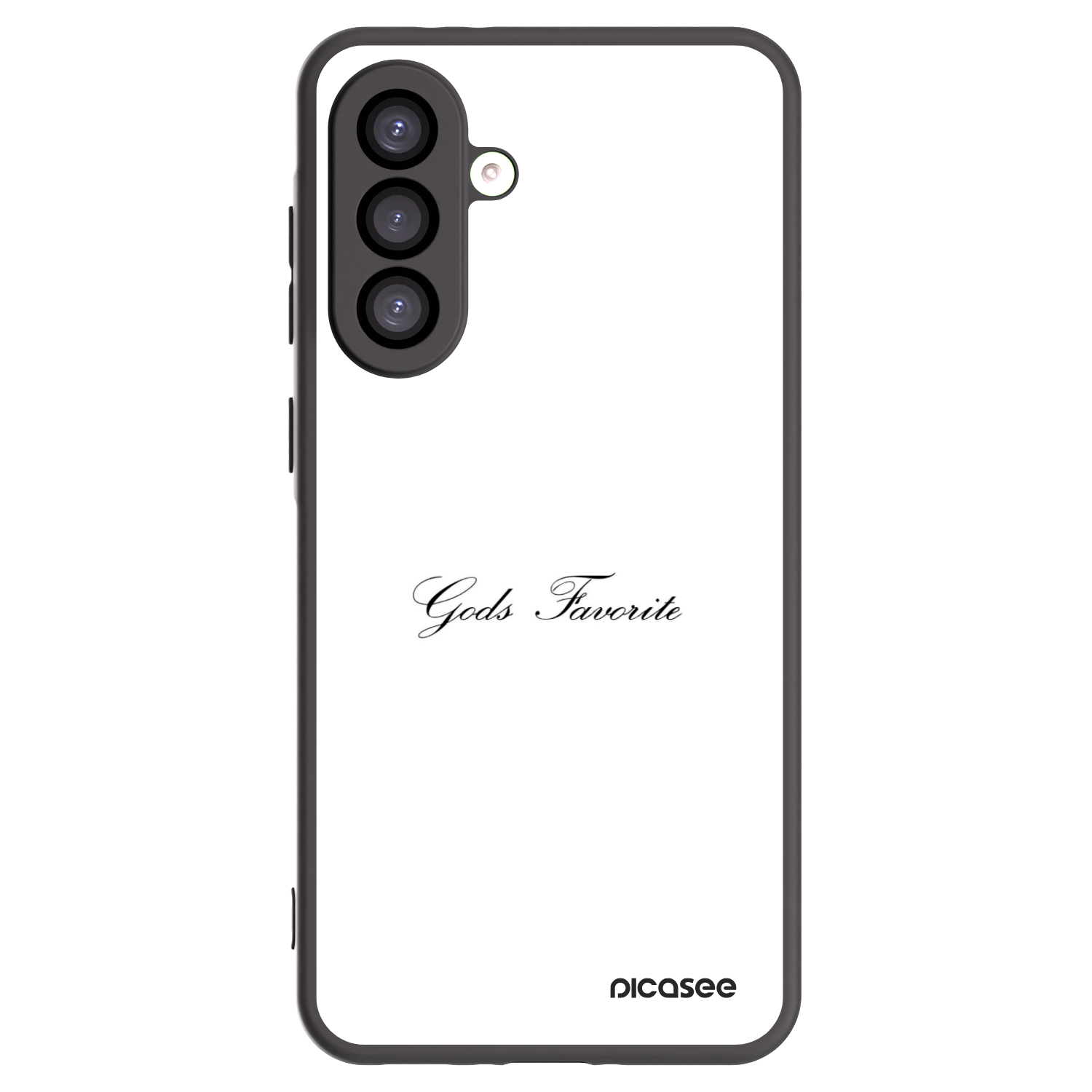 Picasee silikonowe czarne etui na Samsung Galaxy A26 5G A266B - Gods Favorite