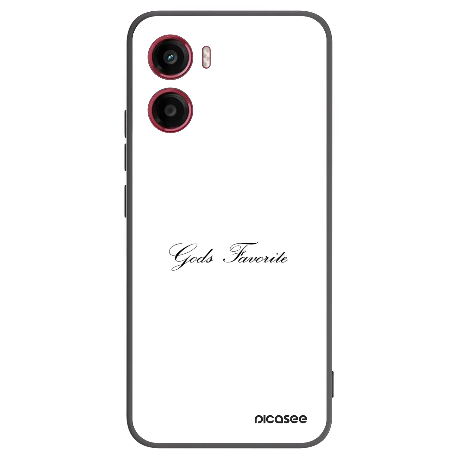 Picasee silikonowe czarne etui na Motorola Moto G05 - Gods Favorite