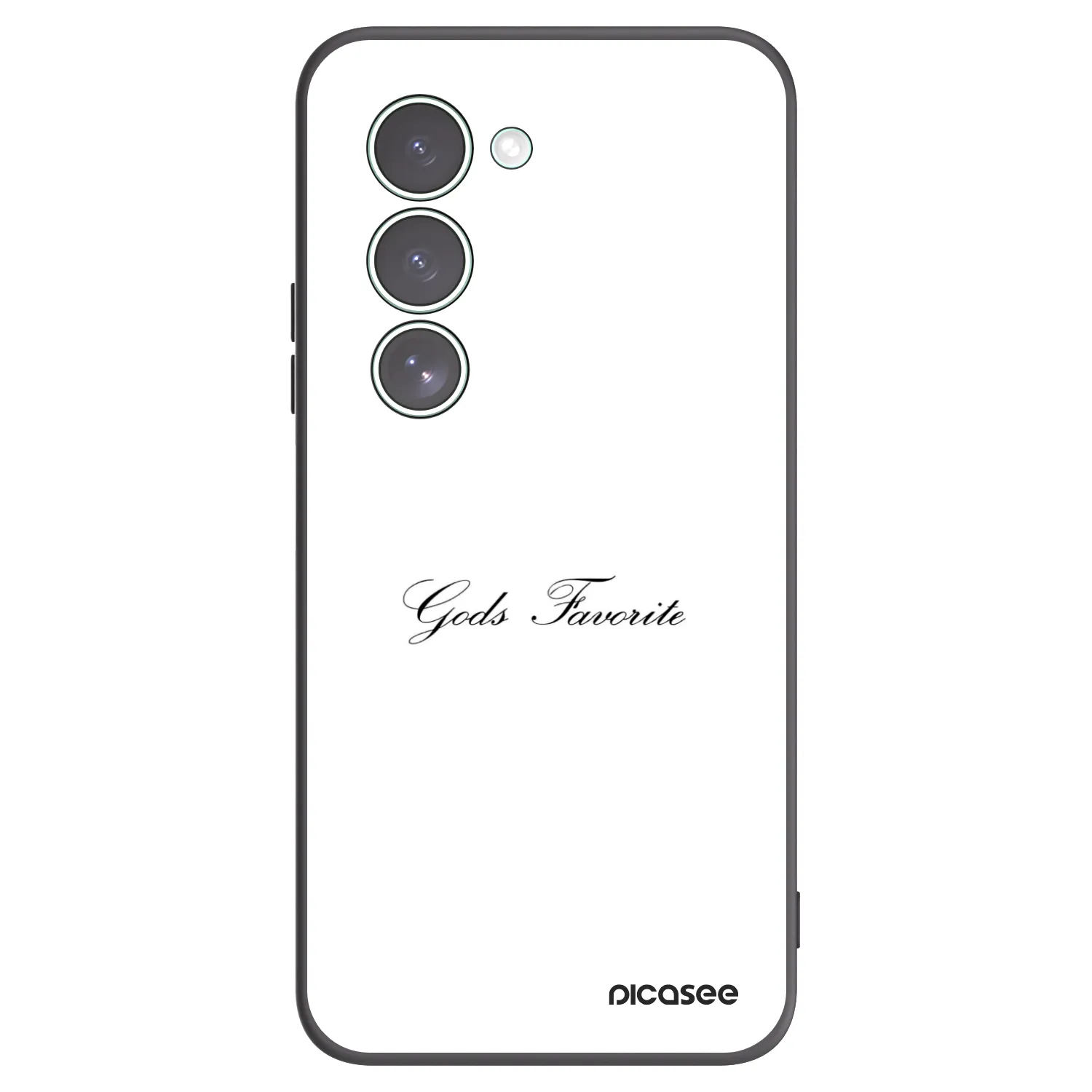 Picasee silikonowe czarne etui na Xiaomi Redmi 15 5G - Gods Favorite