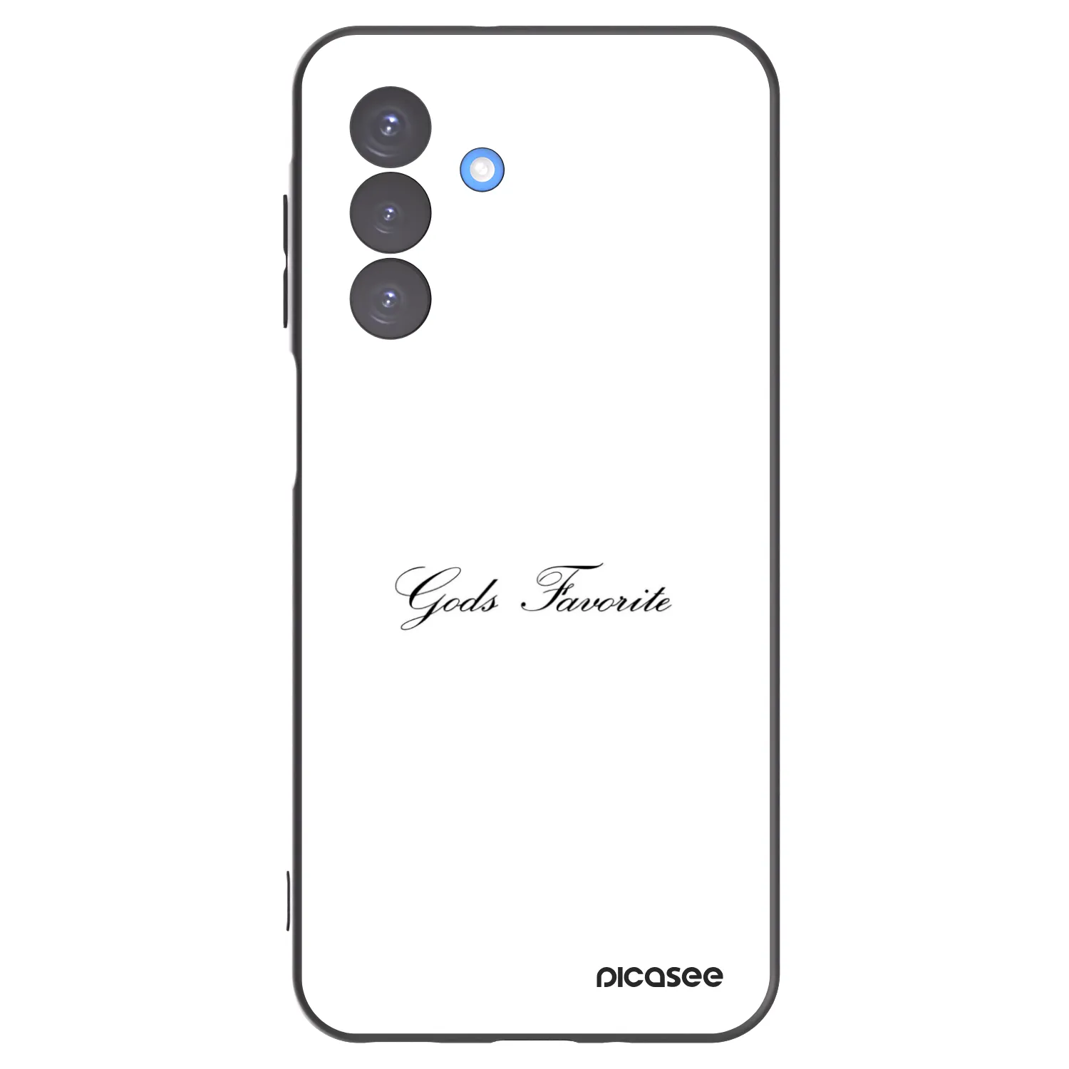 Picasee silikonowe czarne etui na Samsung Galaxy A17 5G - Gods Favorite
