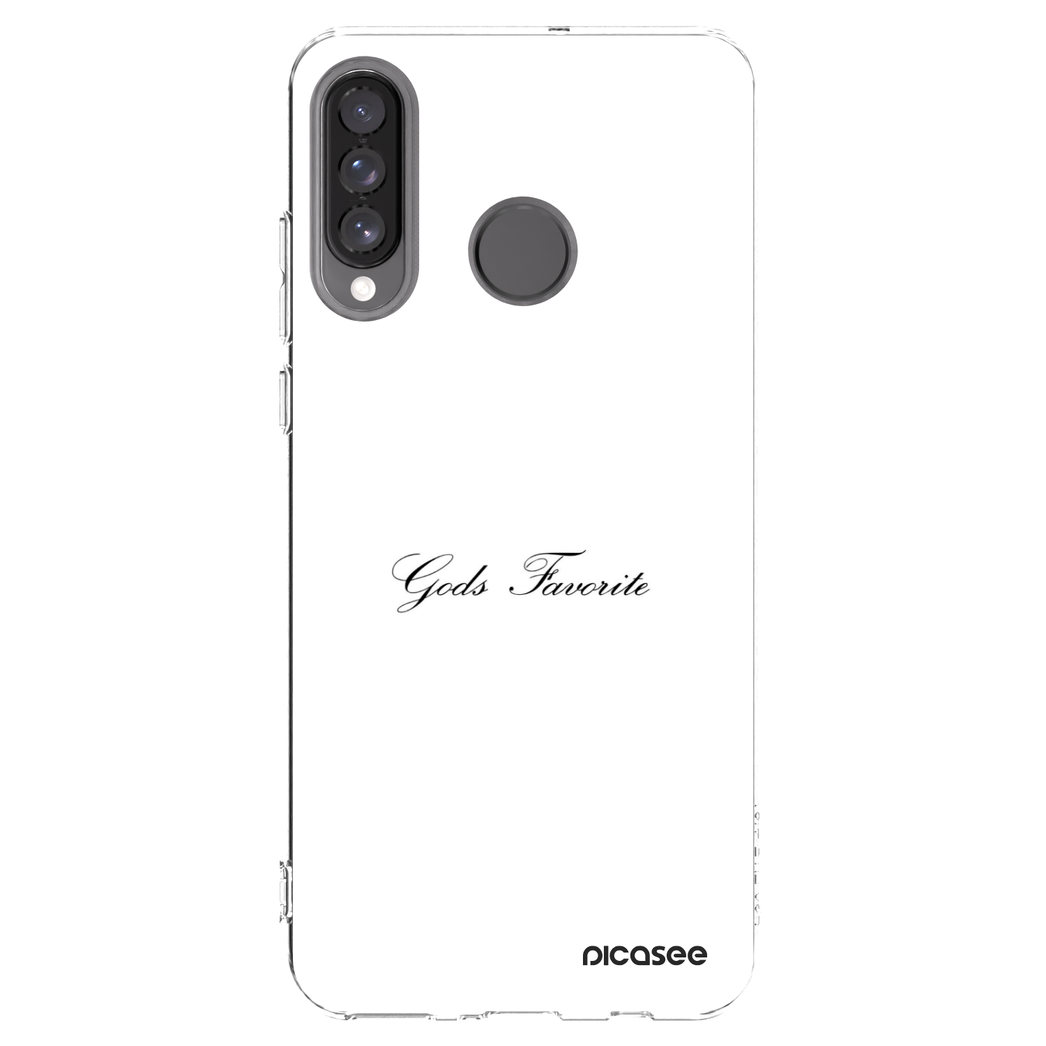 Picasee silikonowe przeźroczyste etui na Huawei P30 Lite - Gods Favorite