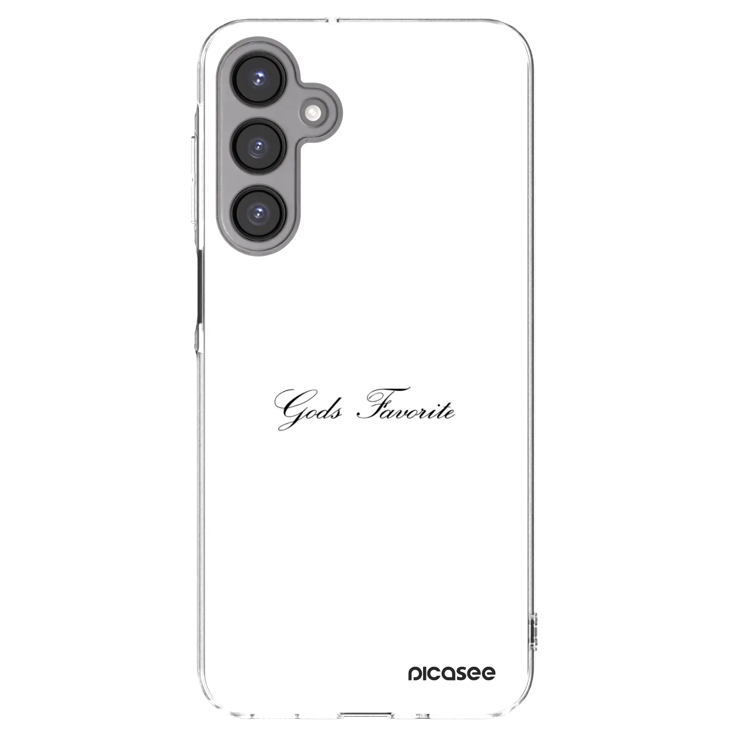 Picasee silikonowe przeźroczyste etui na Samsung Galaxy A16 4G - Gods Favorite