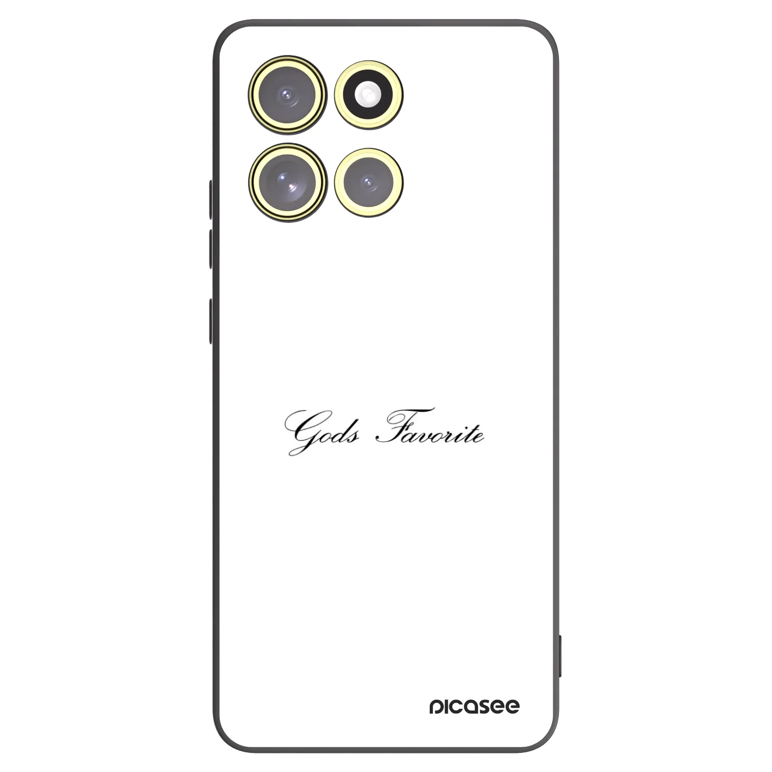 Picasee silikonowe czarne etui na Motorola Moto G86 Power 5G - Gods Favorite