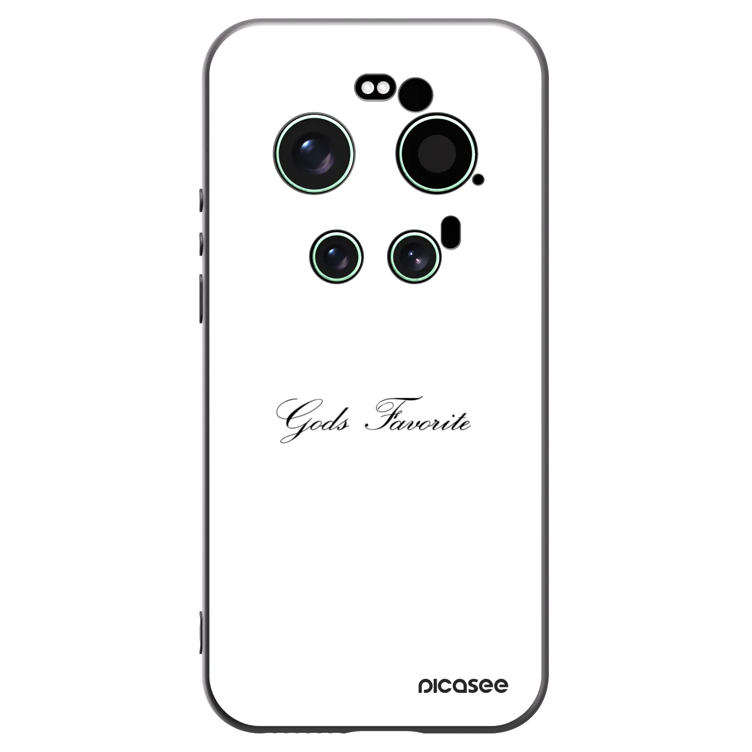 Picasee silikonowe czarne etui na Xiaomi 17 Ultra - Gods Favorite