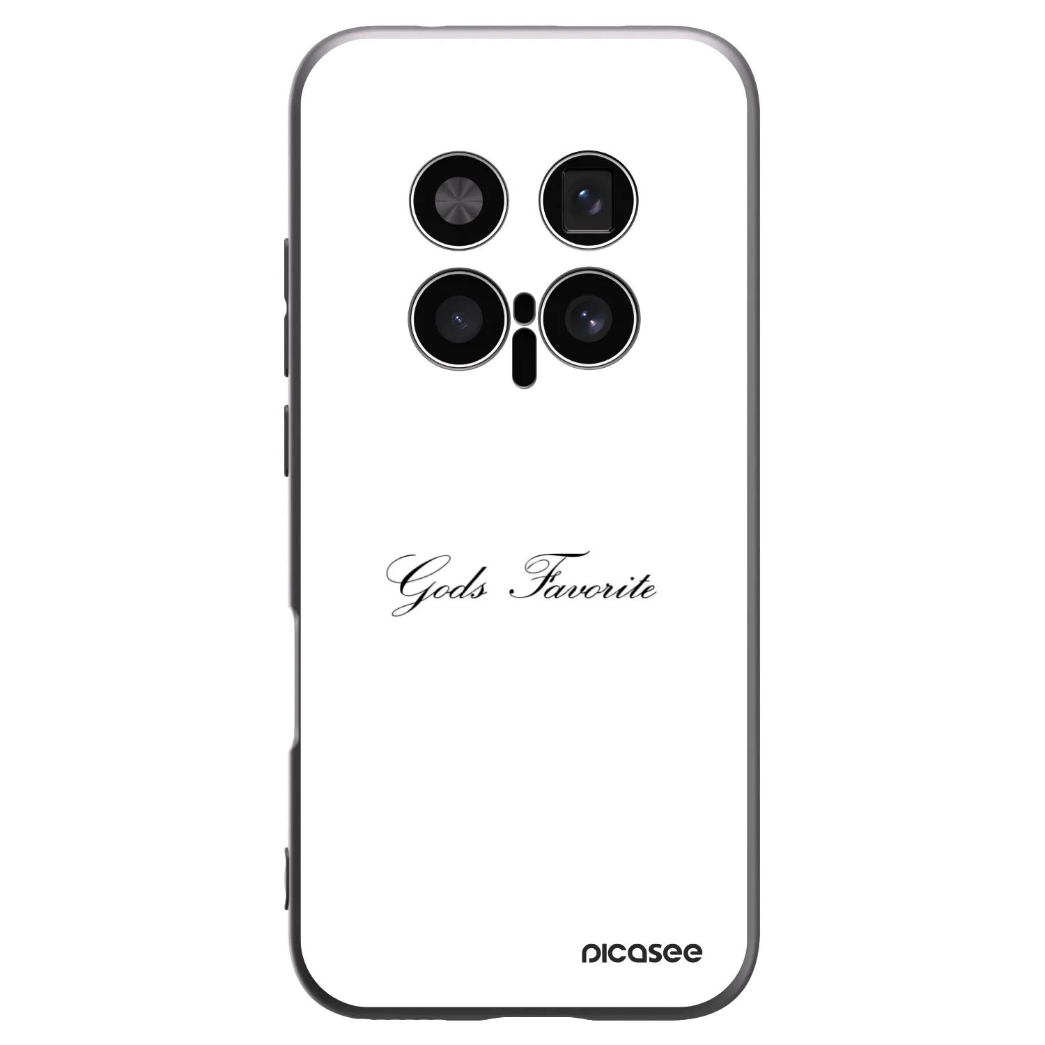 Picasee silikonowe czarne etui na Honor Magic8 Pro 5G - Gods Favorite