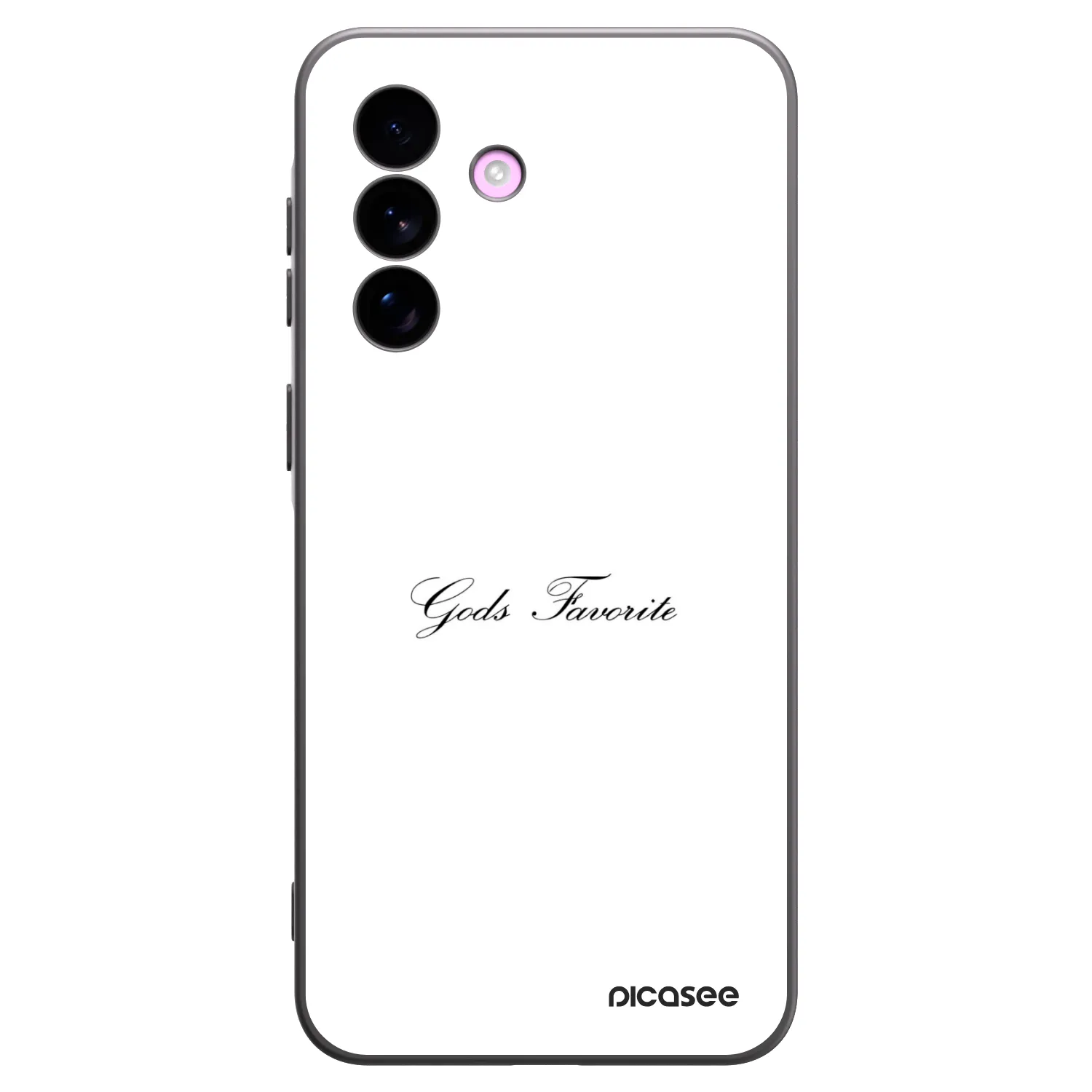 Picasee silikonowe czarne etui na Samsung Galaxy A57 5G - Gods Favorite