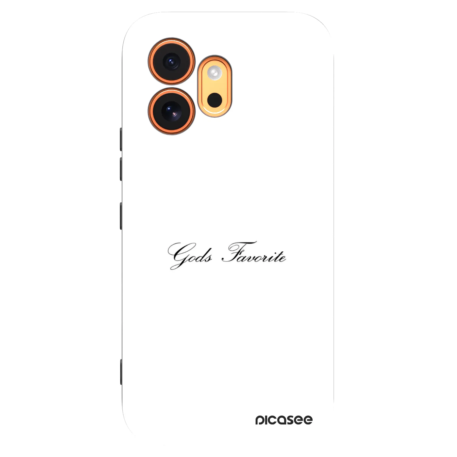 Picasee silikonowe czarne etui na Honor 600 - Gods Favorite