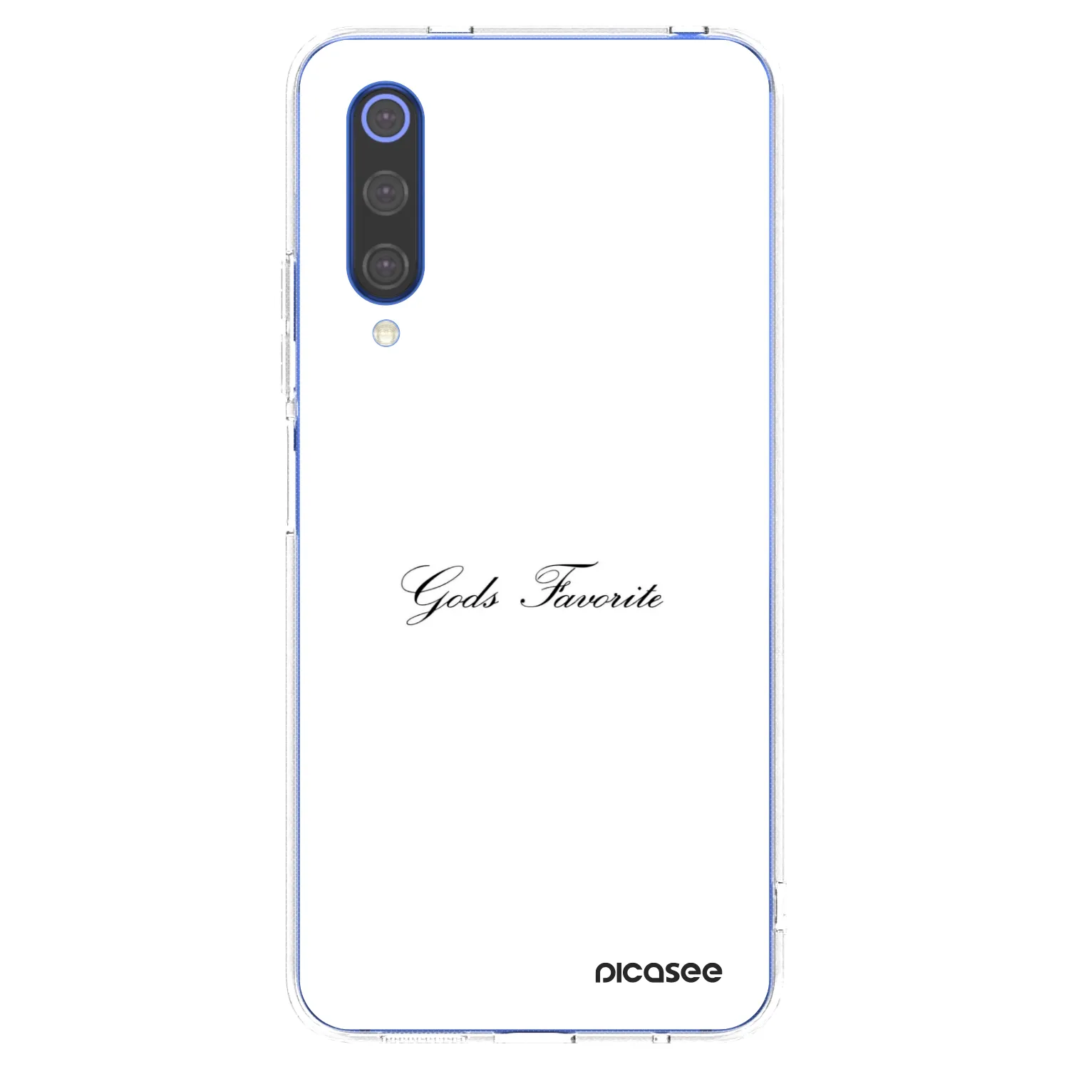 Picasee silikonowe przeźroczyste etui na Xiaomi Mi 9 SE - Gods Favorite