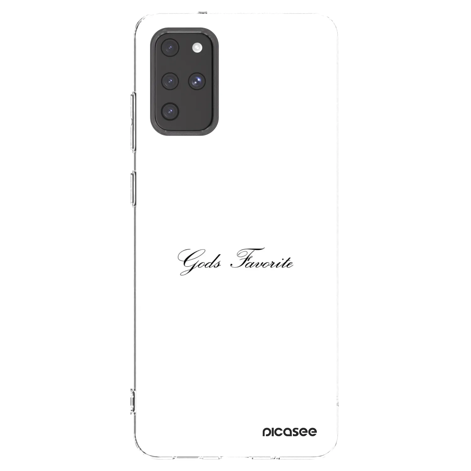 Picasee silikonowe przeźroczyste etui na Samsung Galaxy S20+ G985F - Gods Favorite