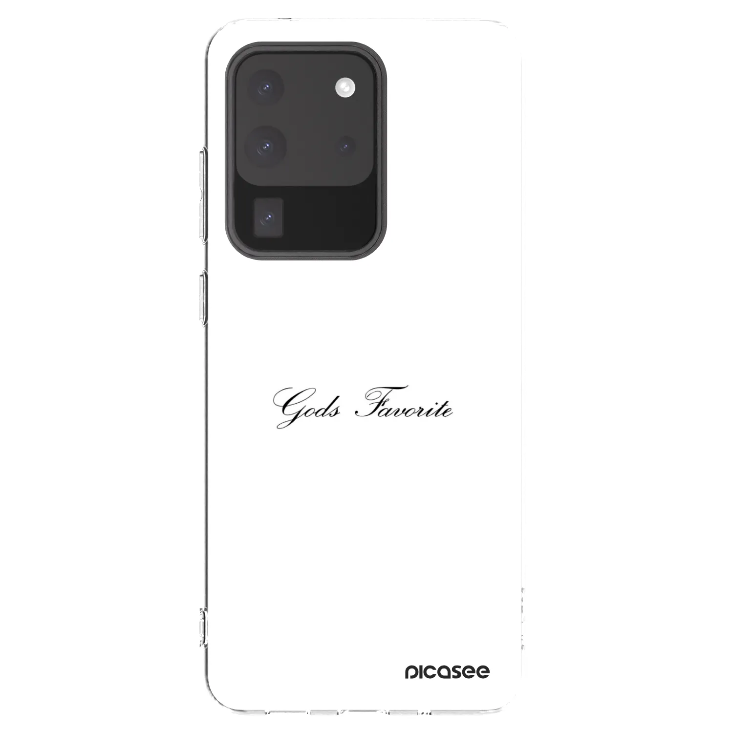 Picasee silikonowe przeźroczyste etui na Samsung Galaxy S20 Ultra 5G G988F - Gods Favorite