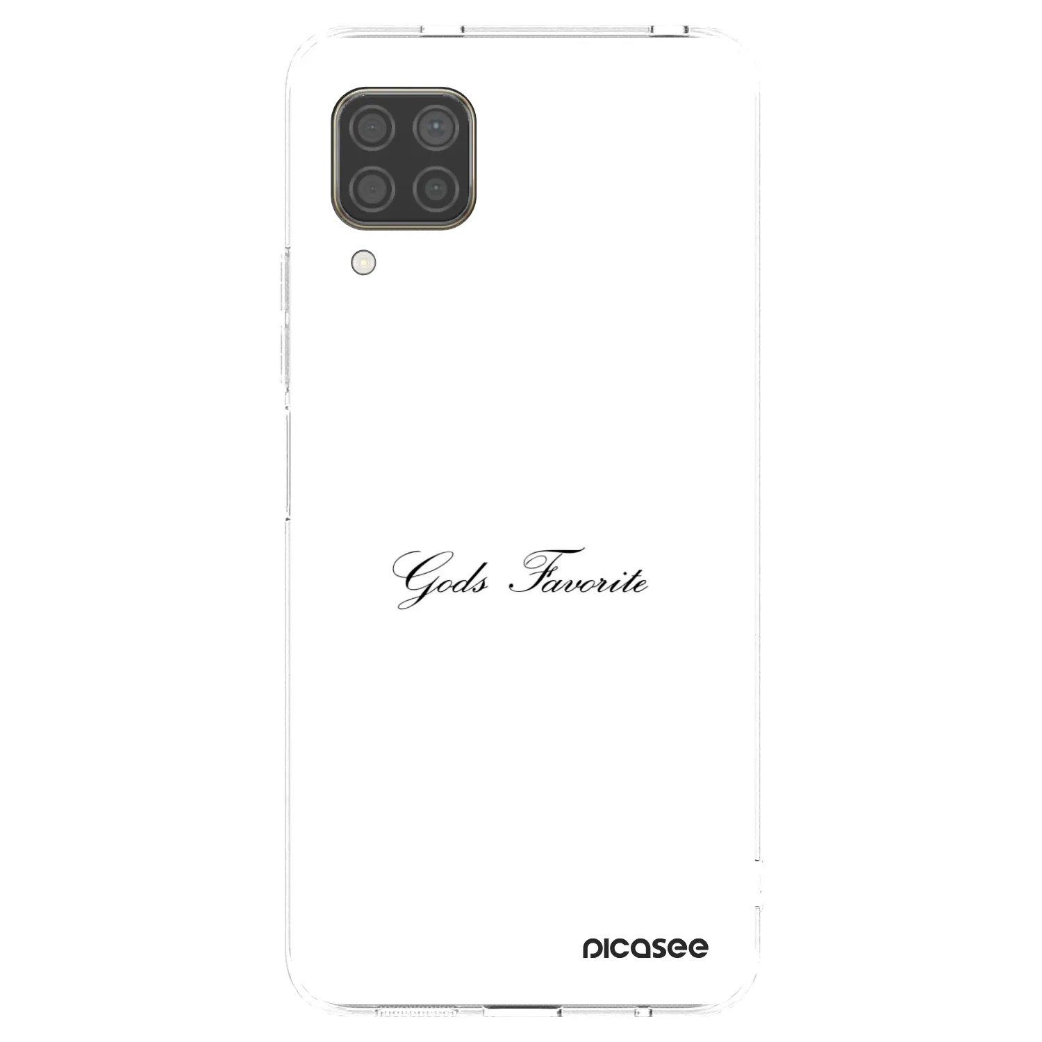 Picasee silikonowe przeźroczyste etui na Huawei P40 Lite - Gods Favorite