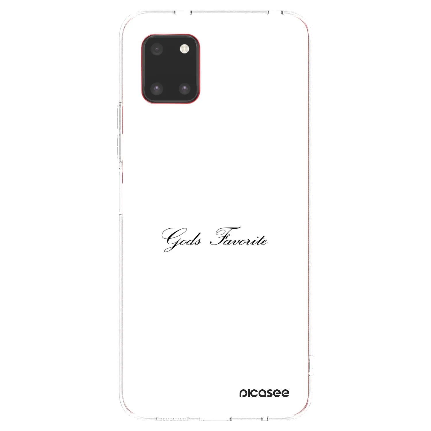 Picasee silikonowe przeźroczyste etui na Samsung Galaxy Note 10 Lite N770F - Gods Favorite