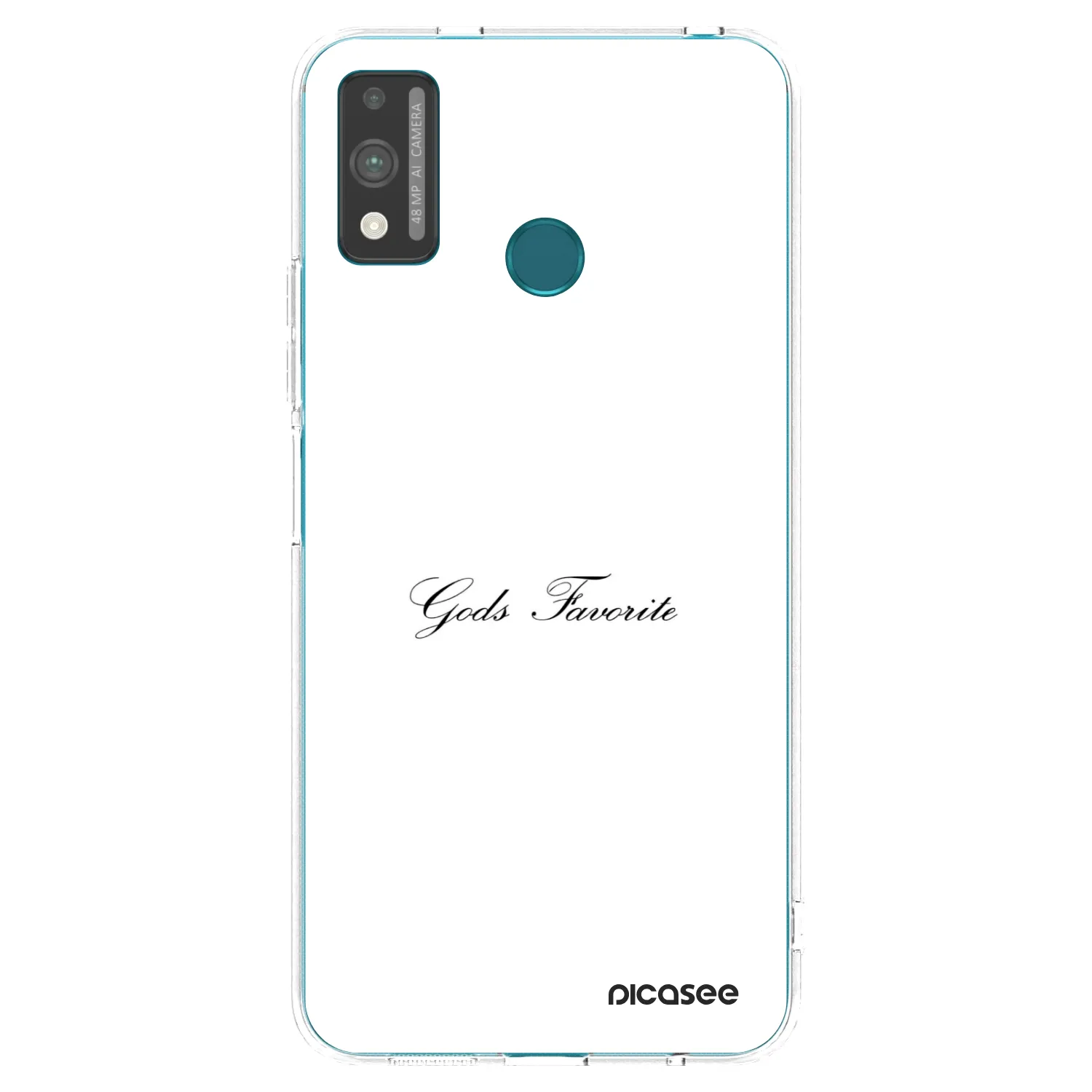 Picasee silikonowe przeźroczyste etui na Honor 9X Lite - Gods Favorite
