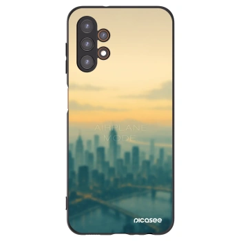 Picasee silikonowe czarne etui na Samsung Galaxy A13 4G A135 - Airplane mode