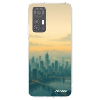 Picasee silikonowe przeźroczyste etui na Xiaomi 12 Lite - Airplane mode