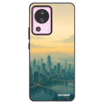 Picasee silikonowe czarne etui na Xiaomi 13 Lite - Airplane mode