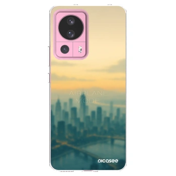 Picasee silikonowe przeźroczyste etui na Xiaomi 13 Lite - Airplane mode