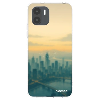 Picasee silikonowe przeźroczyste etui na Xiaomi Redmi A2 - Airplane mode