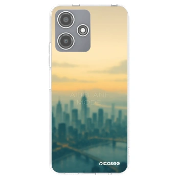 Picasee silikonowe przeźroczyste etui na Xiaomi Redmi 12 5G - Airplane mode