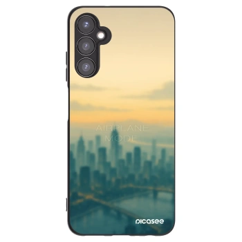 Picasee silikonowe czarne etui na Samsung Galaxy A05s A057G - Airplane mode