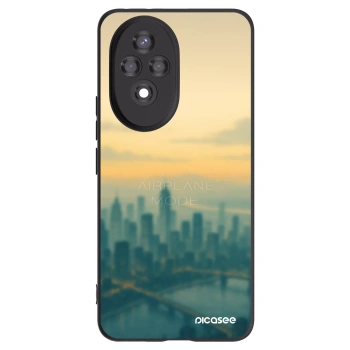 Picasee silikonowe czarne etui na Honor 200 5G - Airplane mode