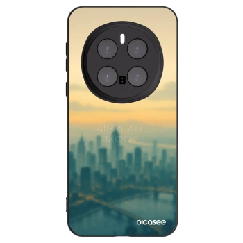 Picasee silikonowe czarne etui na Honor Magic7 Pro 5G - Airplane mode
