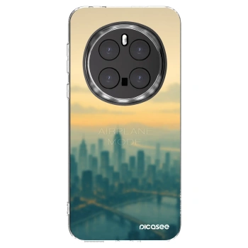 Picasee silikonowe przeźroczyste etui na Honor Magic7 Pro 5G - Airplane mode