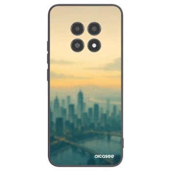 Picasee silikonowe czarne etui na Realme 12X - Airplane mode