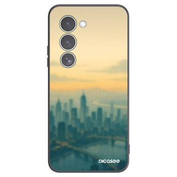 Picasee silikonowe czarne etui na Xiaomi Redmi 15 5G - Airplane mode