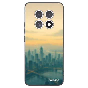 Picasee silikonowe czarne etui na Xiaomi Redmi Note 15 4G - Airplane mode