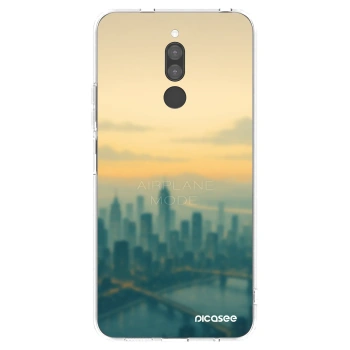Picasee silikonowe przeźroczyste etui na Xiaomi Redmi 8 - Airplane mode