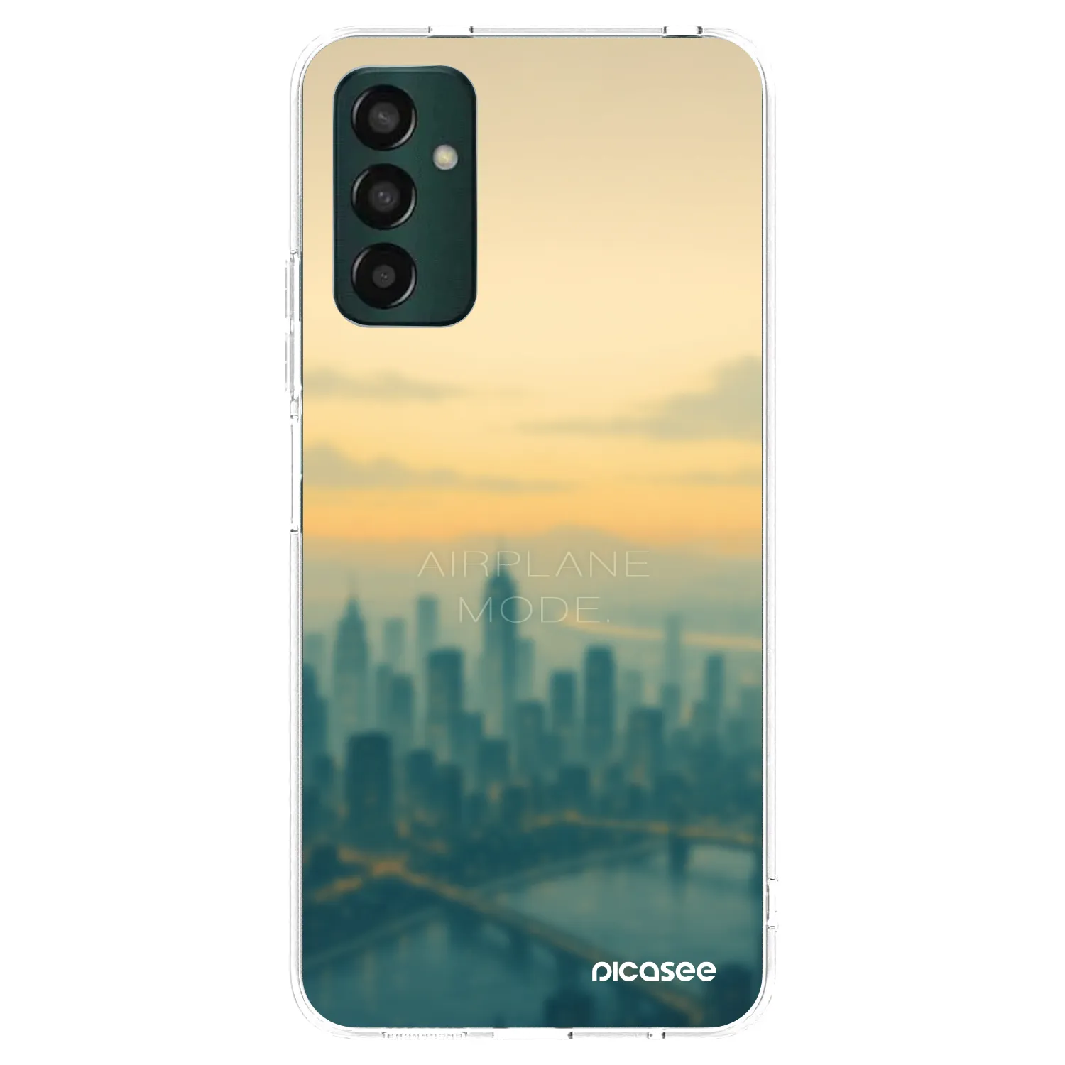Picasee silikonowe przeźroczyste etui na Samsung Galaxy M23 5G - Airplane mode