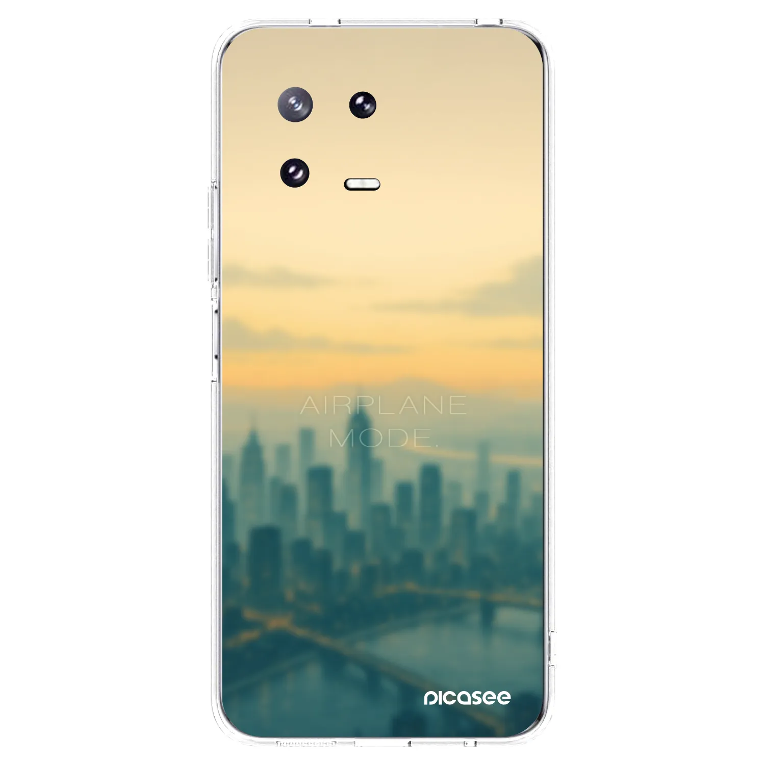 Picasee silikonowe przeźroczyste etui na Xiaomi 13 Pro - Airplane mode