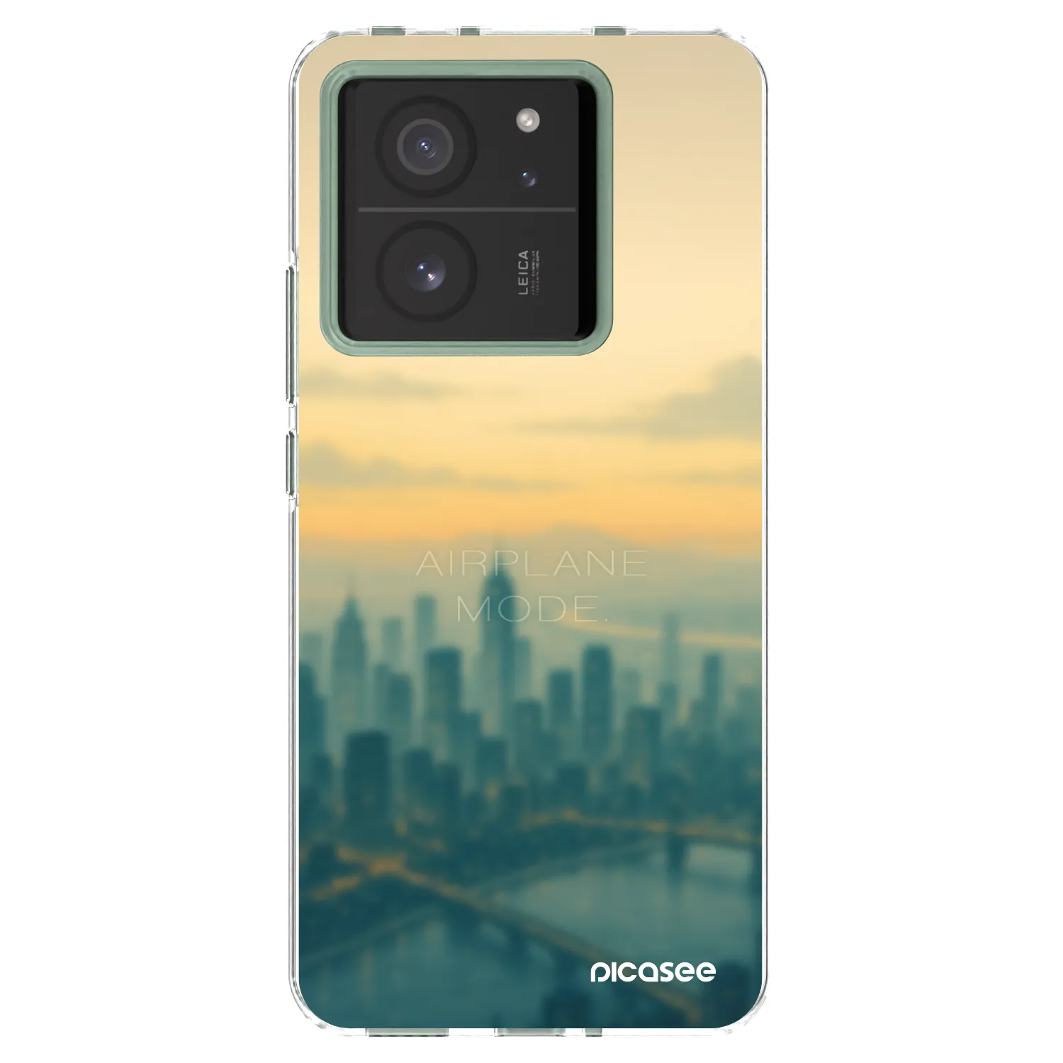 Picasee silikonowe przeźroczyste etui na Xiaomi 13T Pro - Airplane mode