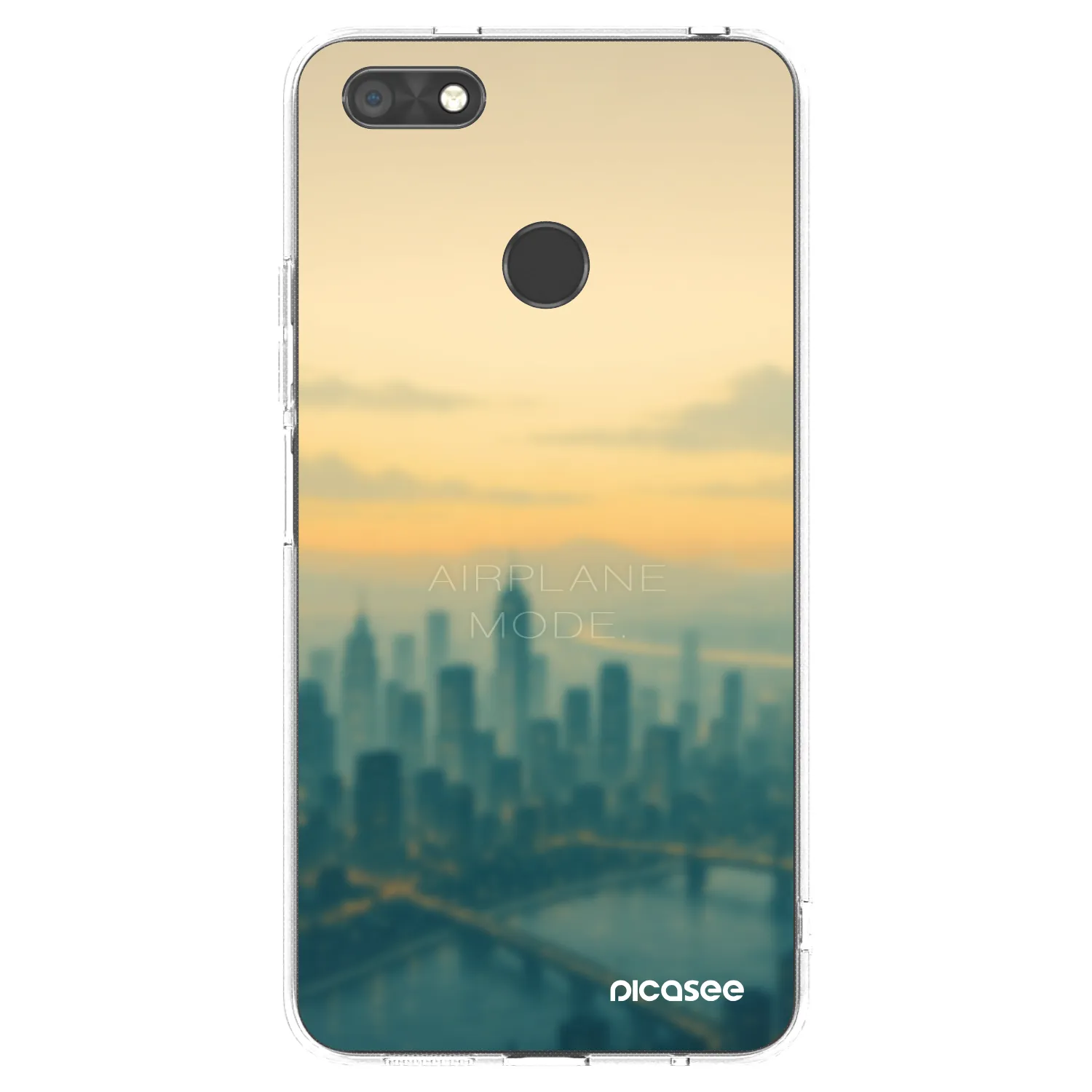 Picasee silikonowe przeźroczyste etui na Huawei P9 Lite Mini - Airplane mode